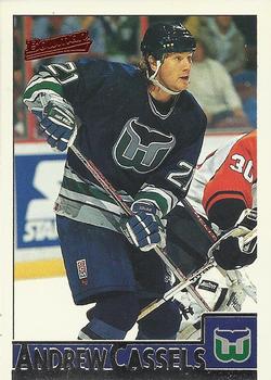 #4 Andrew Cassels - Hartford Whalers - 1995-96 Bowman Hockey