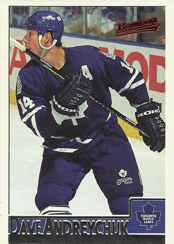 #7 Dave Andreychuk - Toronto Maple Leafs - 1995-96 Bowman Hockey