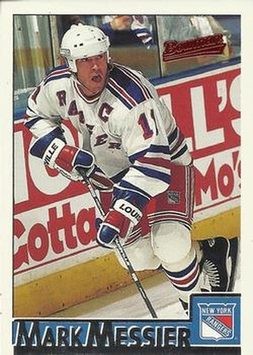 #8 Mark Messier - New York Rangers - 1995-96 Bowman Hockey