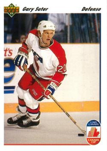 #510 Gary Suter - USA - 1991-92 Upper Deck Hockey