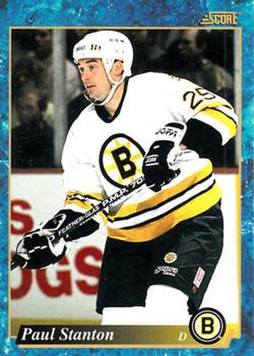 #510 Paul Stanton - Boston Bruins - 1993-94 Score Canadian Hockey