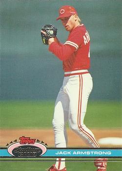 #510 Jack Armstrong - Cincinnati Reds - 1991 Stadium Club Baseball
