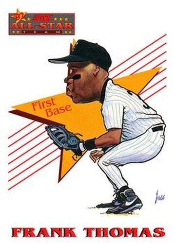 #510 Frank Thomas - Chicago White Sox - 1993 Score Baseball