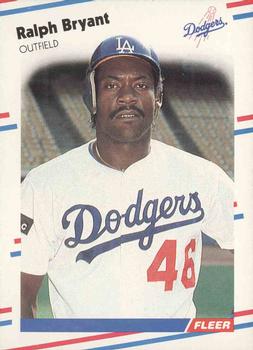 #510 Ralph Bryant - Los Angeles Dodgers - 1988 Fleer Baseball