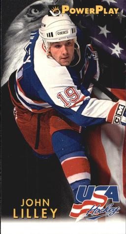 #510 John Lilley - USA - 1993-94 Fleer PowerPlay Hockey