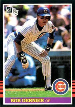 #510 Bob Dernier - Chicago Cubs - 1985 Donruss Baseball