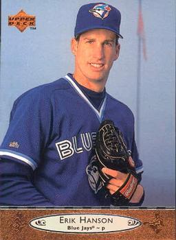#510 Erik Hanson - Toronto Blue Jays - 1996 Upper Deck Baseball