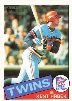 #510 Kent Hrbek - Minnesota Twins - 1985 Topps Baseball