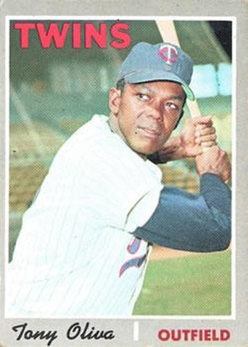 #510 Tony Oliva - Minnesota Twins - 1970 Topps Baseball