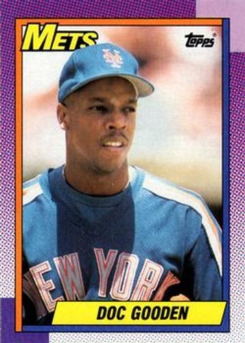 #510 Doc Gooden - New York Mets - 1990 Topps Baseball