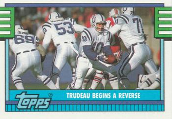#510 Jack Trudeau - Indianapolis Colts - 1990 Topps Football