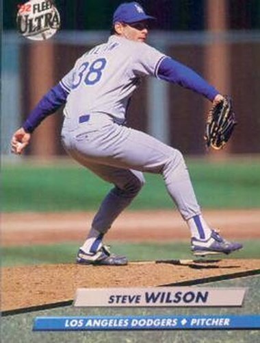 #510 Steve Wilson - Los Angeles Dodgers - 1992 Ultra Baseball