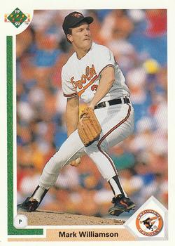 #510 Mark Williamson - Baltimore Orioles - 1991 Upper Deck Baseball