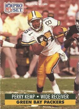 #510 Perry Kemp - Green Bay Packers - 1991 Pro Set Football