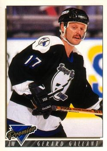 #511 Gerard Gallant - Tampa Bay Lightning - 1993-94 O-Pee-Chee Premier Hockey