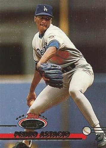 #511 Pedro Astacio - Los Angeles Dodgers - 1993 Stadium Club Baseball