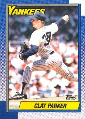 #511 Clay Parker - New York Yankees - 1990 O-Pee-Chee Baseball