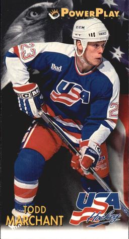 #511 Todd Marchant - USA - 1993-94 Fleer PowerPlay Hockey
