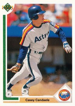 #511 Casey Candaele - Houston Astros - 1991 Upper Deck Baseball
