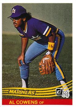 #511 Al Cowens - Seattle Mariners - 1984 Donruss Baseball