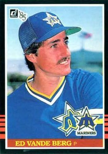 #511 Ed Vande Berg - Seattle Mariners - 1985 Donruss Baseball