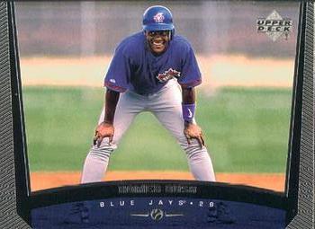 #511 Homer Bush - Toronto Blue Jays - 1999 Upper Deck Baseball