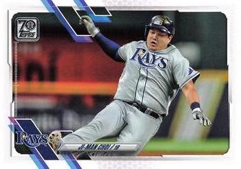 #511 Ji-Man Choi - Tampa Bay Rays - 2021 Topps Baseball