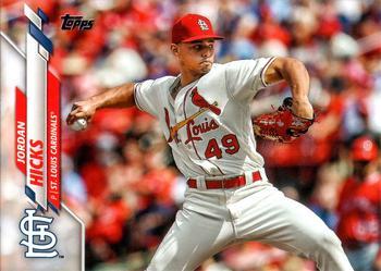 #511 Jordan Hicks - St. Louis Cardinals - 2020 Topps Baseball