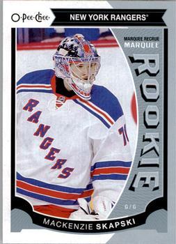 #511 Mackenzie Skapski - New York Rangers - 2015-16 O-Pee-Chee Hockey