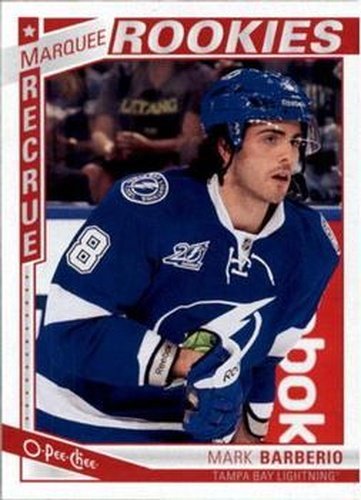 #511 Mark Barberio - Tampa Bay Lightning - 2013-14 O-Pee-Chee Hockey