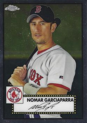 #511 Nomar Garciaparra - Boston Red Sox - 2021 Topps Chrome Platinum Anniversary Baseball