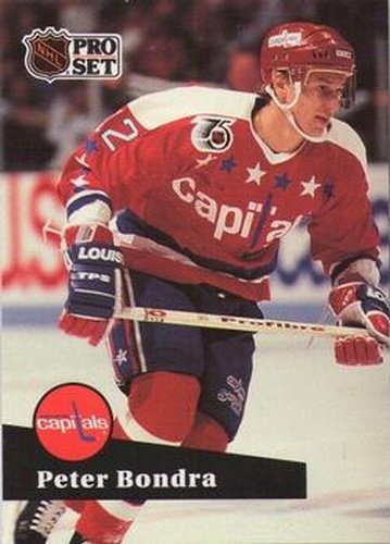 #511 Peter Bondra - 1991-92 Pro Set Hockey