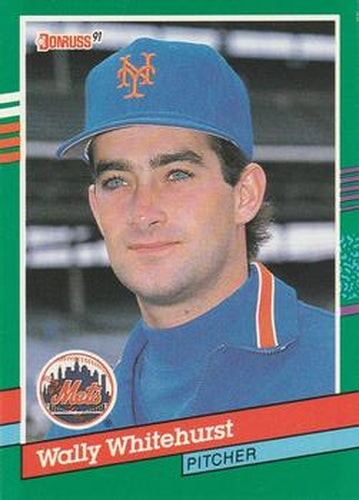 #511 Wally Whitehurst - New York Mets - 1991 Donruss Baseball
