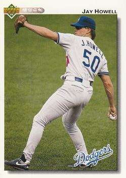 #511 Jay Howell - Los Angeles Dodgers - 1992 Upper Deck Baseball