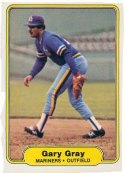 #511 Gary Gray - Seattle Mariners - 1982 Fleer Baseball