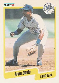#512 Alvin Davis - Seattle Mariners - 1990 Fleer USA Baseball