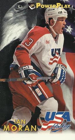 #512 Ian Moran - USA - 1993-94 Fleer PowerPlay Hockey