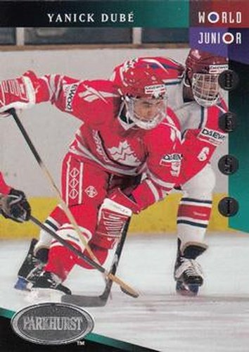 #512 Yanick Dube - Canada - 1993-94 Parkhurst Hockey