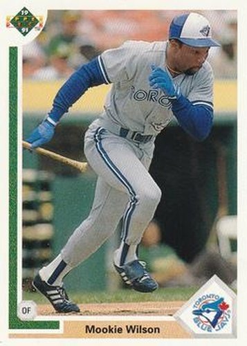 #512 Mookie Wilson - Toronto Blue Jays - 1991 Upper Deck Baseball