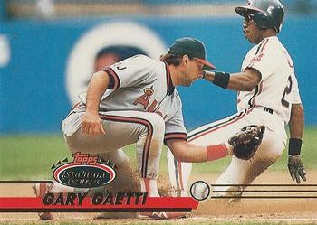 #512 Gary Gaetti - California Angels - 1993 Stadium Club Baseball