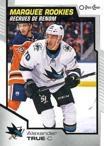 #512 Alexander True - San Jose Sharks - 2020-21 O-Pee-Chee Hockey
