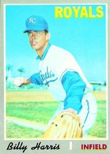 #512 Billy Harris - Kansas City Royals - 1970 Topps Baseball