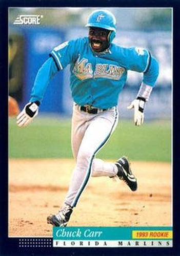 #512 Chuck Carr - Florida Marlins -1994 Score Baseball