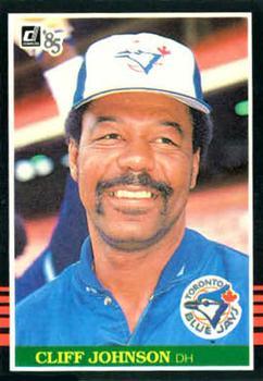 #512 Cliff Johnson - Toronto Blue Jays - 1985 Donruss Baseball