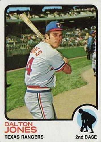 #512 Dalton Jones - Texas Rangers - 1973 Topps Baseball