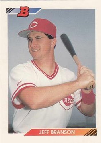 #512 Jeff Branson - Cincinnati Reds - 1992 Bowman Baseball