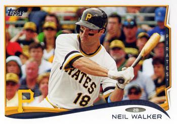 #512 Neil Walker - Pittsburgh Pirates - 2014 Topps Baseball