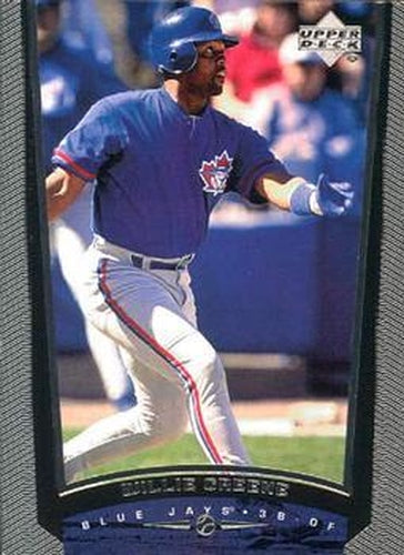 #512 Willie Greene - Toronto Blue Jays - 1999 Upper Deck Baseball