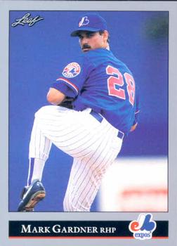 #512 Mark Gardner - Montreal Expos - 1992 Leaf Baseball