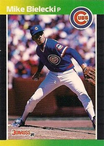 #512 Mike Bielecki - Chicago Cubs - 1989 Donruss Baseball